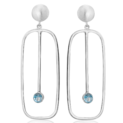 Lorelei Earrings Large in various gemstones