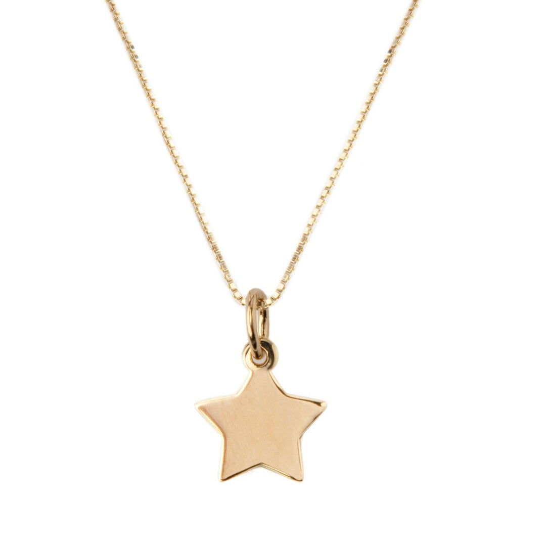 Star Pendant & Gold Chain - Gallardo & Blaine Designs