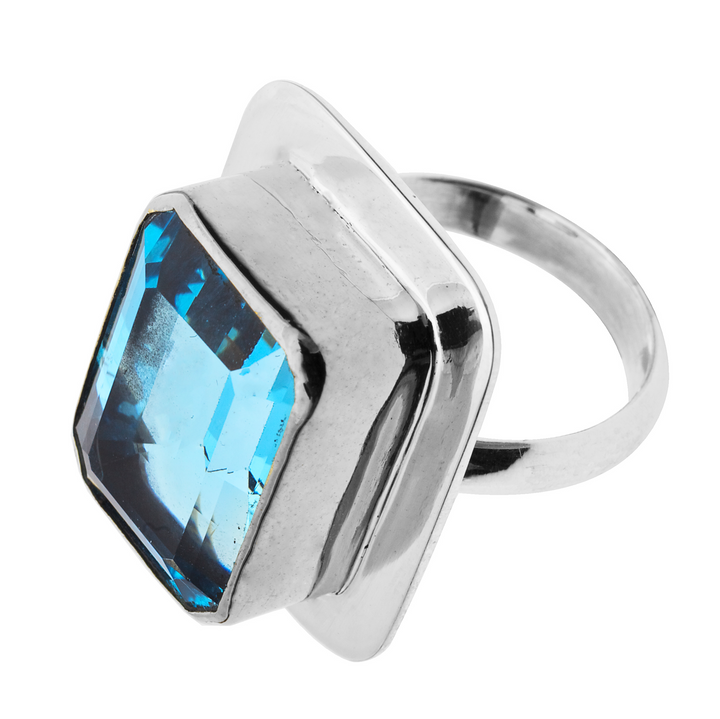 Top Hat Ring in various gemstones - The Collective Dublin