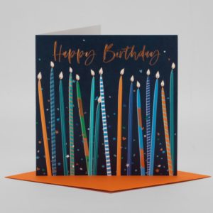 Happy Birthday Candles Card